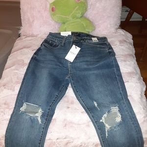 Judy blue Jean's size 11/30 mid rise skinny blue.